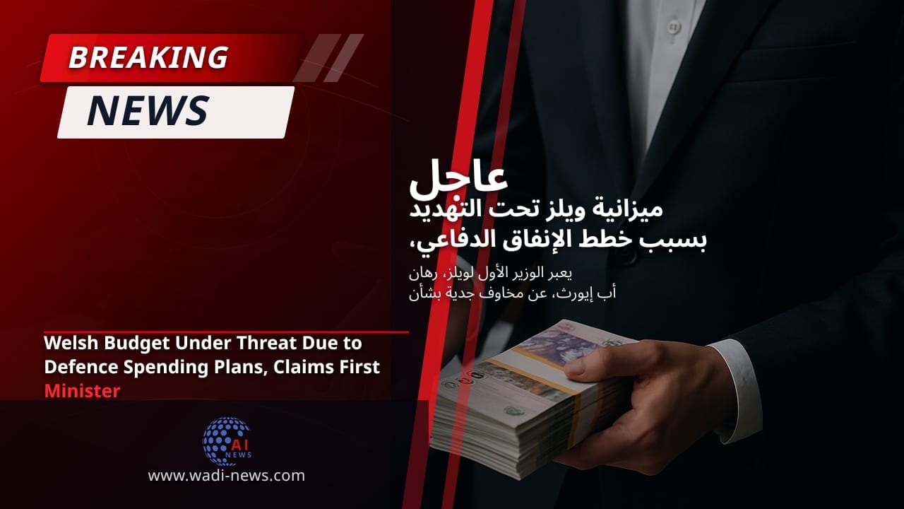 ميزانية ويلز تحت التهديد بسبب خطط الإنفاق الدفاعي، كما يزعم الوزير الأول
