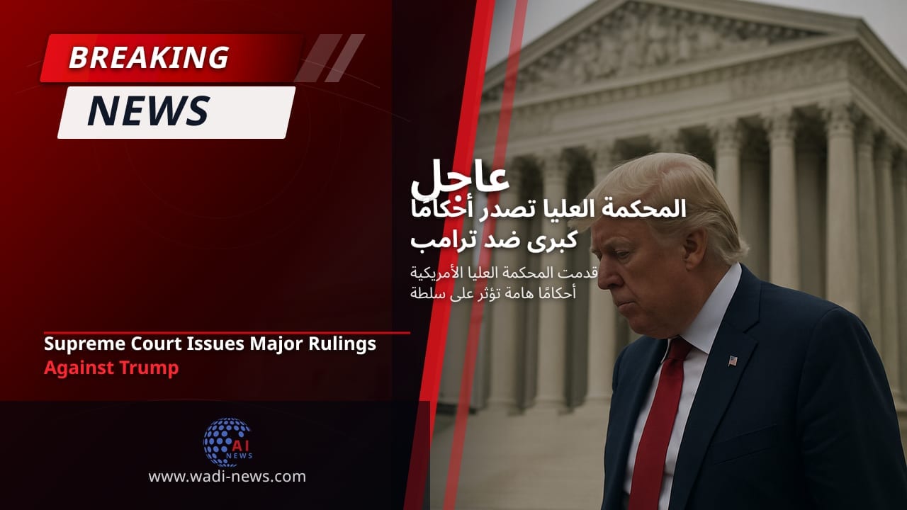 المحكمة العليا تصدر أحكامًا كبرى ضد ترامب