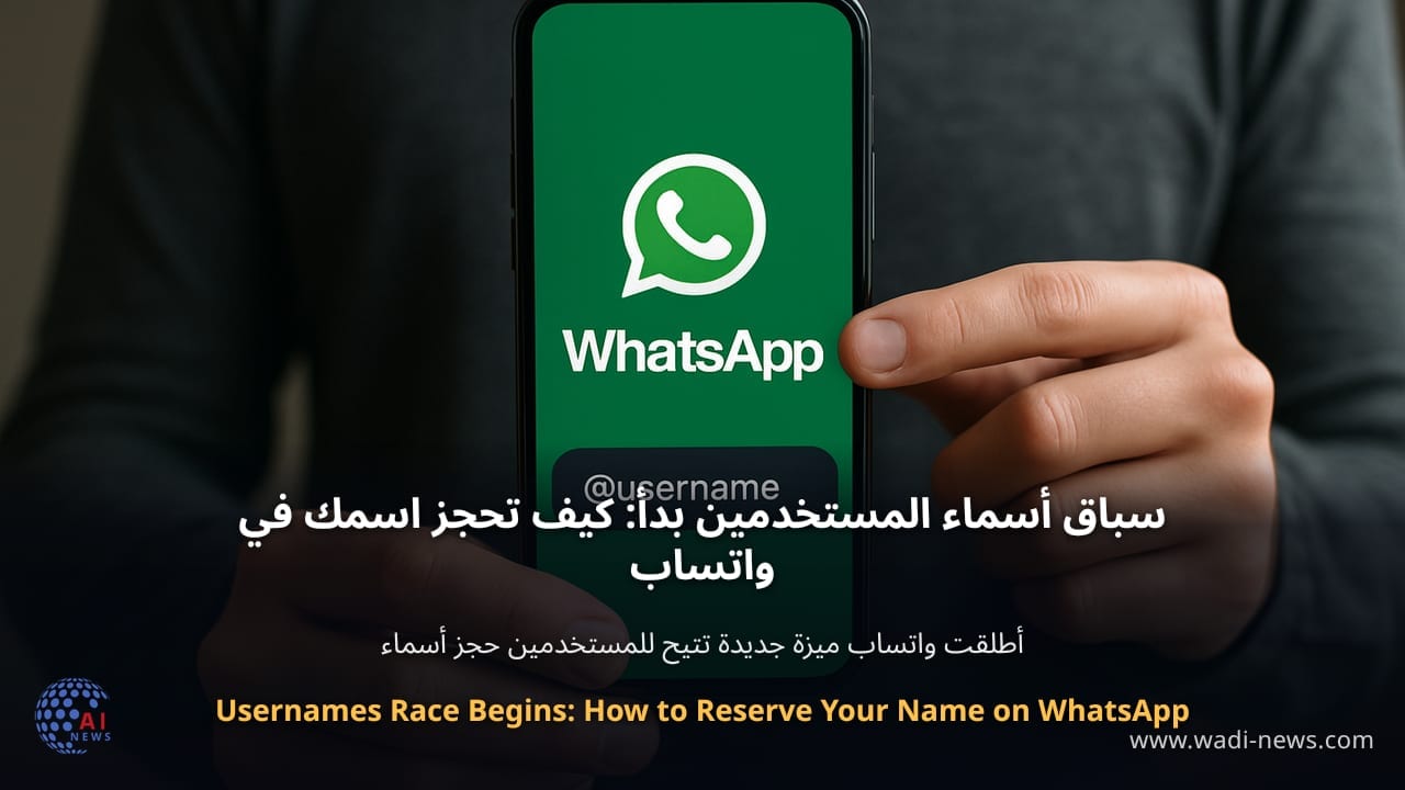سباق أسماء المستخدمين بدأ: كيف تحجز اسمك في واتساب