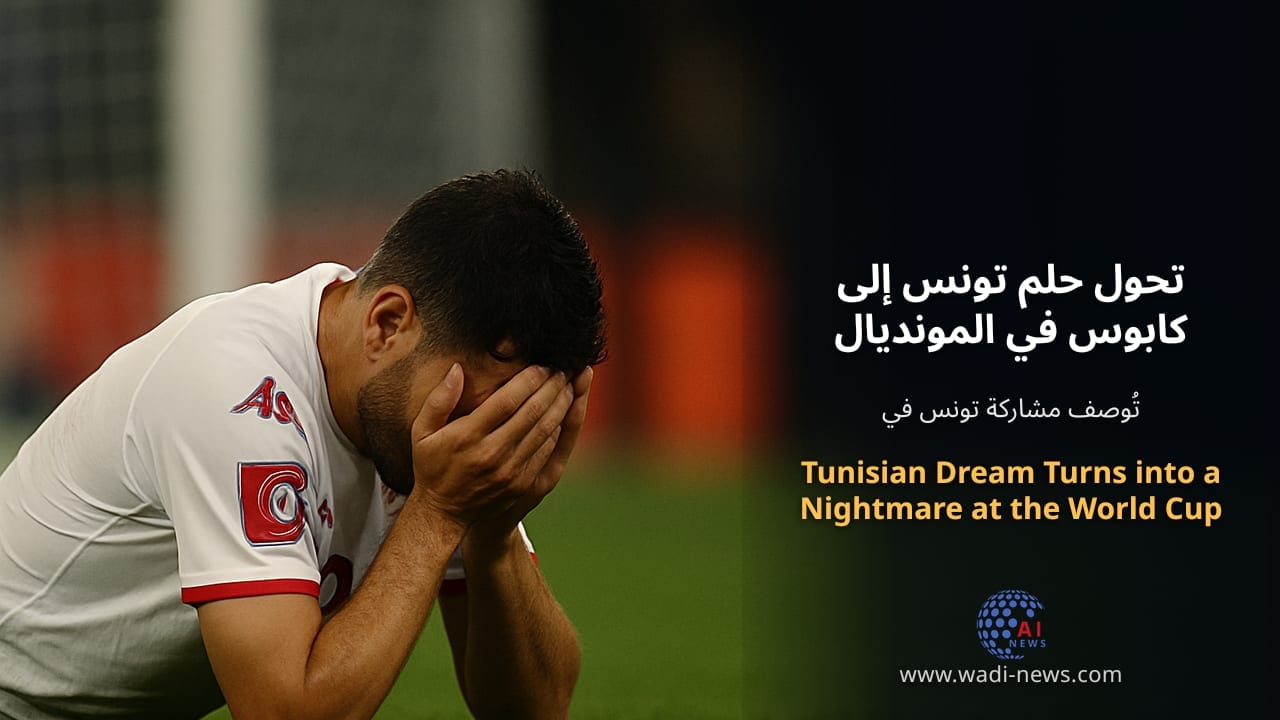 تحول حلم تونس إلى كابوس في المونديال