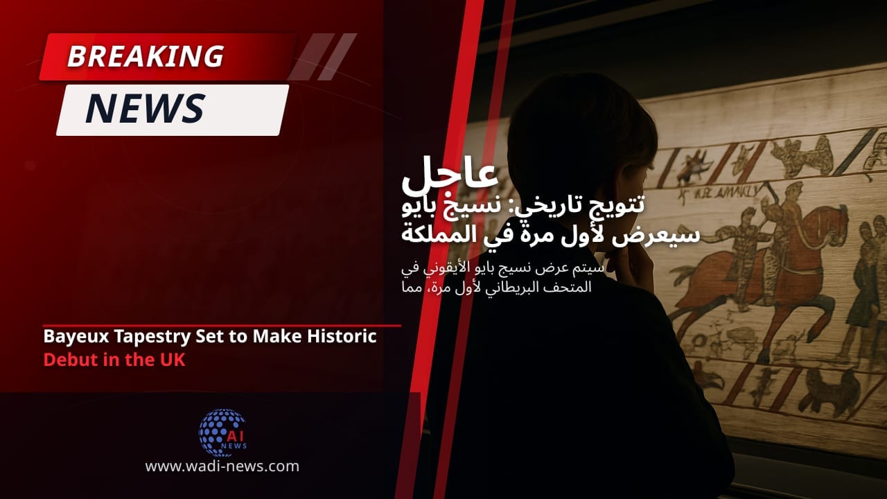 تتويج تاريخي: نسيج بايو سيعرض لأول مرة في المملكة المتحدة