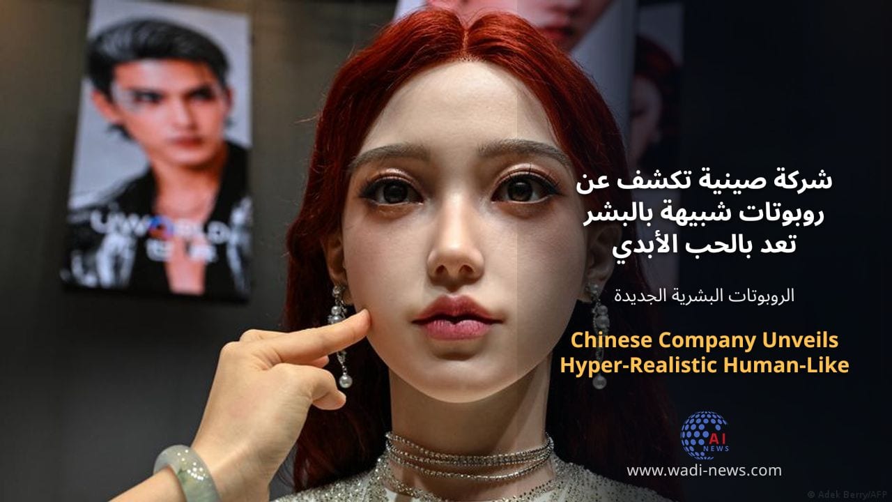 شركة صينية تكشف عن روبوتات شبيهة بالبشر تعد بالحب الأبدي