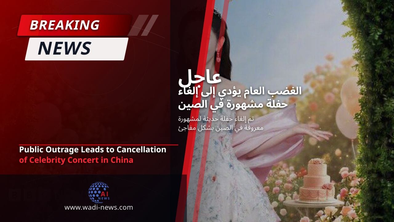 الغضب العام يؤدي إلى إلغاء حفلة مشهورة في الصين