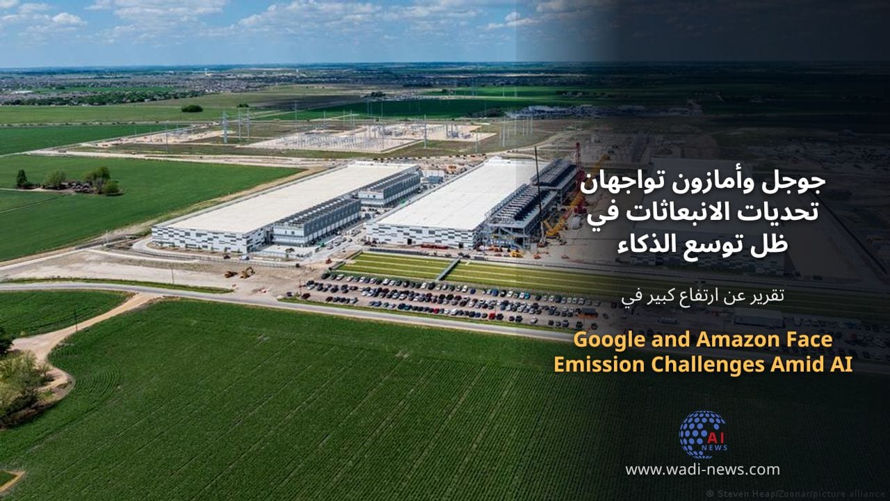جوجل وأمازون تواجهان تحديات الانبعاثات في ظل توسع الذكاء الاصطناعي