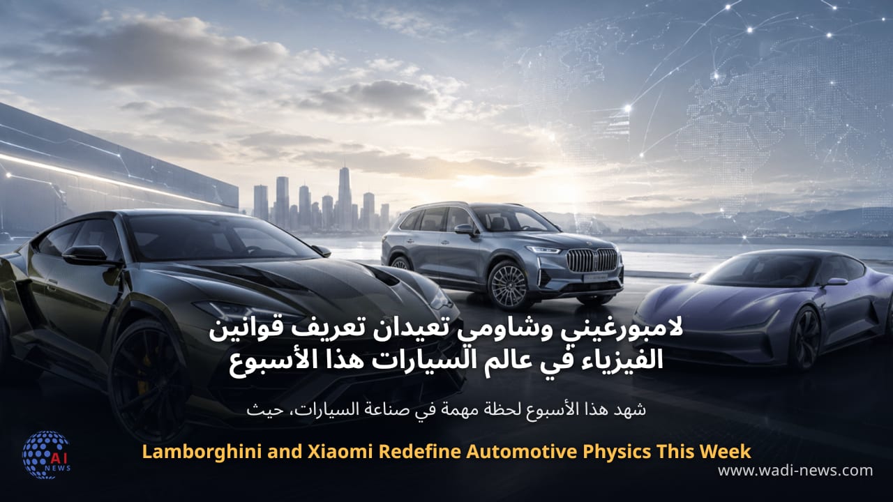 لامبورغيني وشاومي تعيدان تعريف قوانين الفيزياء في عالم السيارات هذا الأسبوع