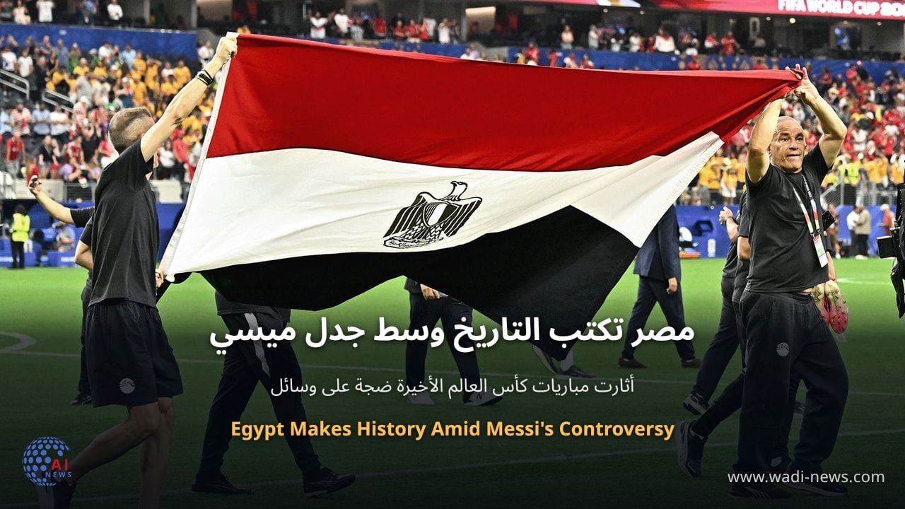 مصر تكتب التاريخ وسط جدل ميسي