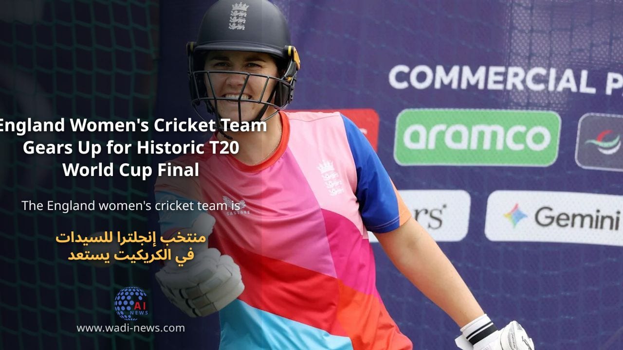 منتخب إنجلترا للسيدات في الكريكيت يستعد للنهائي التاريخي لكأس العالم T20