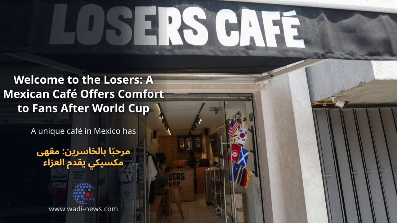 مرحبًا بالخاسرين: مقهى مكسيكي يقدم العزاء للمشجعين بعد الخروج من كأس العالم