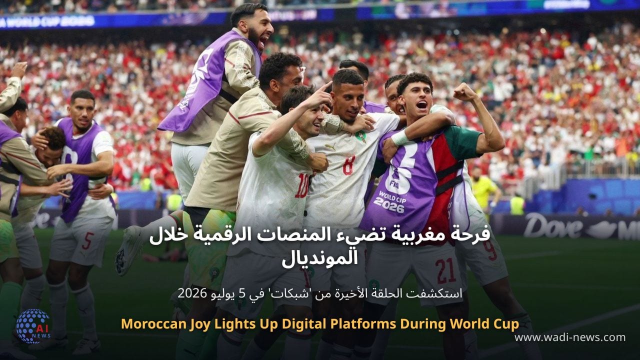 فرحة مغربية تضيء المنصات الرقمية خلال المونديال