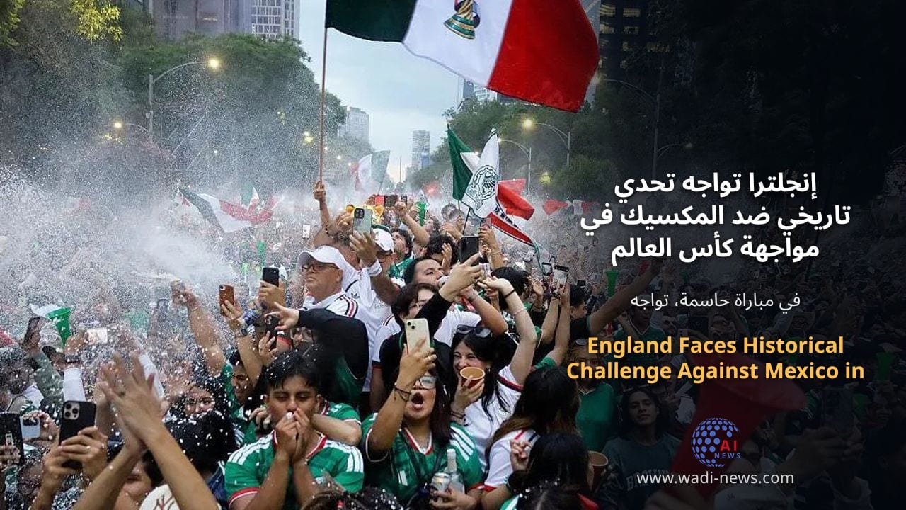 إنجلترا تواجه تحدي تاريخي ضد المكسيك في مواجهة كأس العالم
