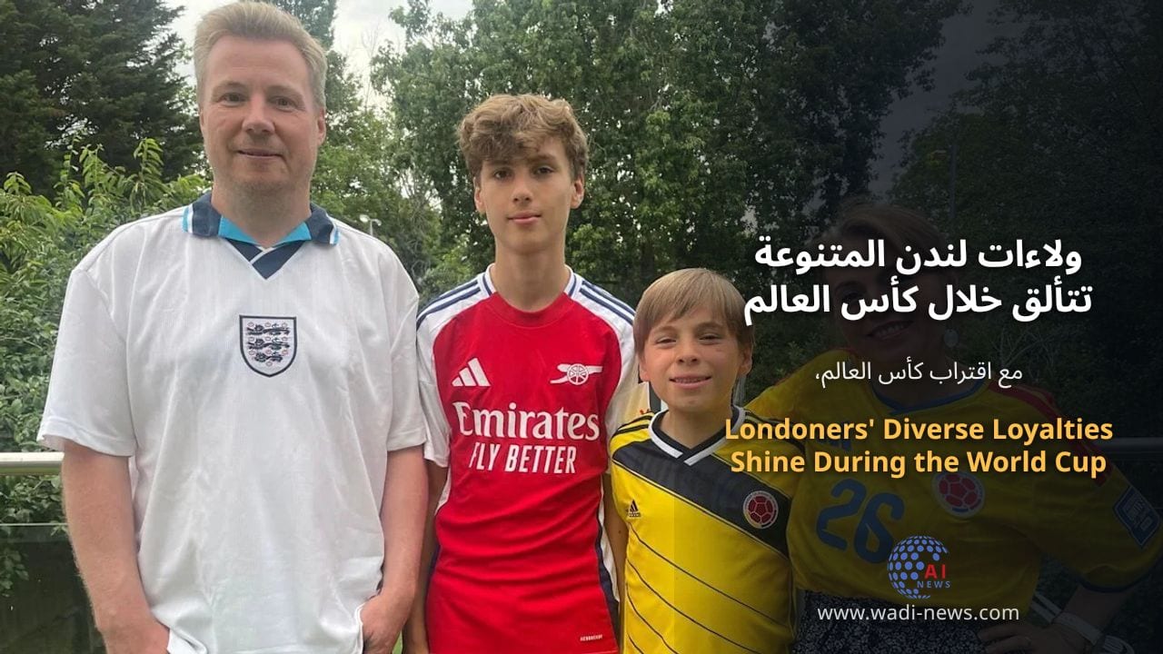 ولاءات لندن المتنوعة تتألق خلال كأس العالم