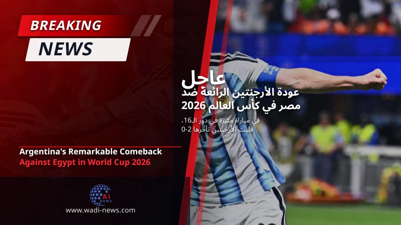 عودة الأرجنتين الرائعة ضد مصر في كأس العالم 2026