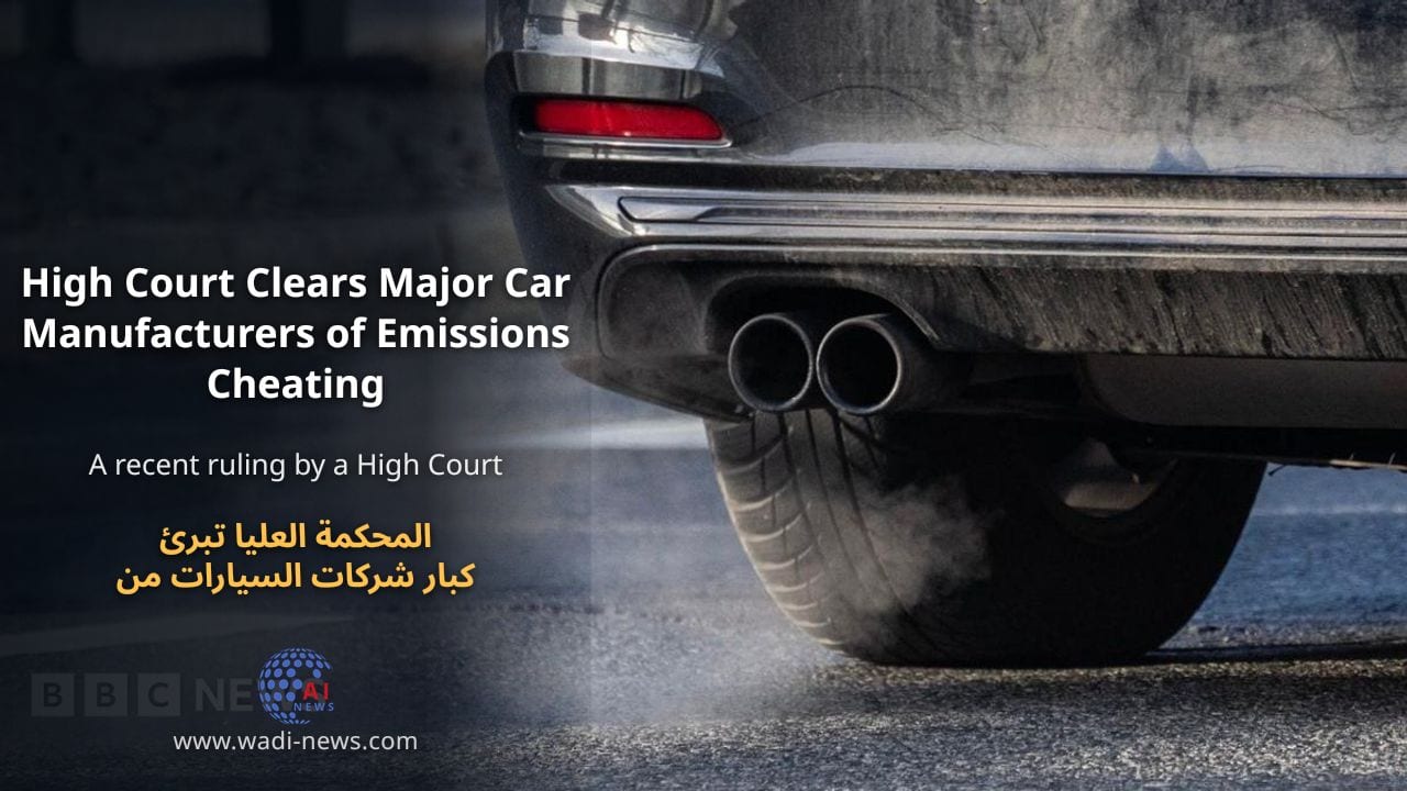 المحكمة العليا تبرئ كبار شركات السيارات من غش انبعاثات