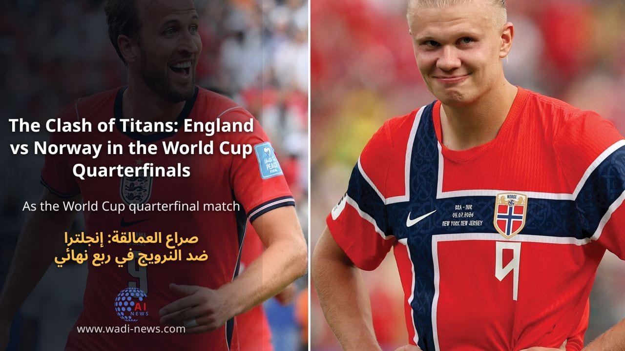 صراع العمالقة: إنجلترا ضد النرويج في ربع نهائي كأس العالم