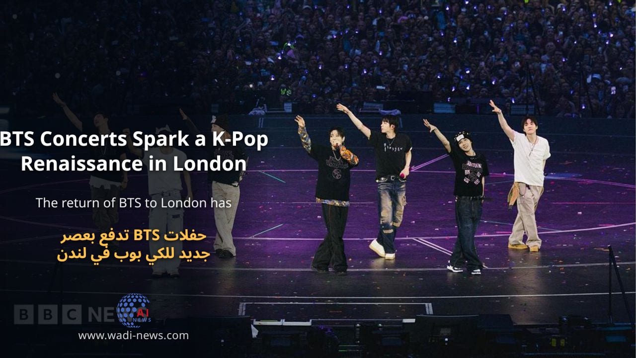 حفلات BTS تدفع بعصر جديد للكي بوب في لندن