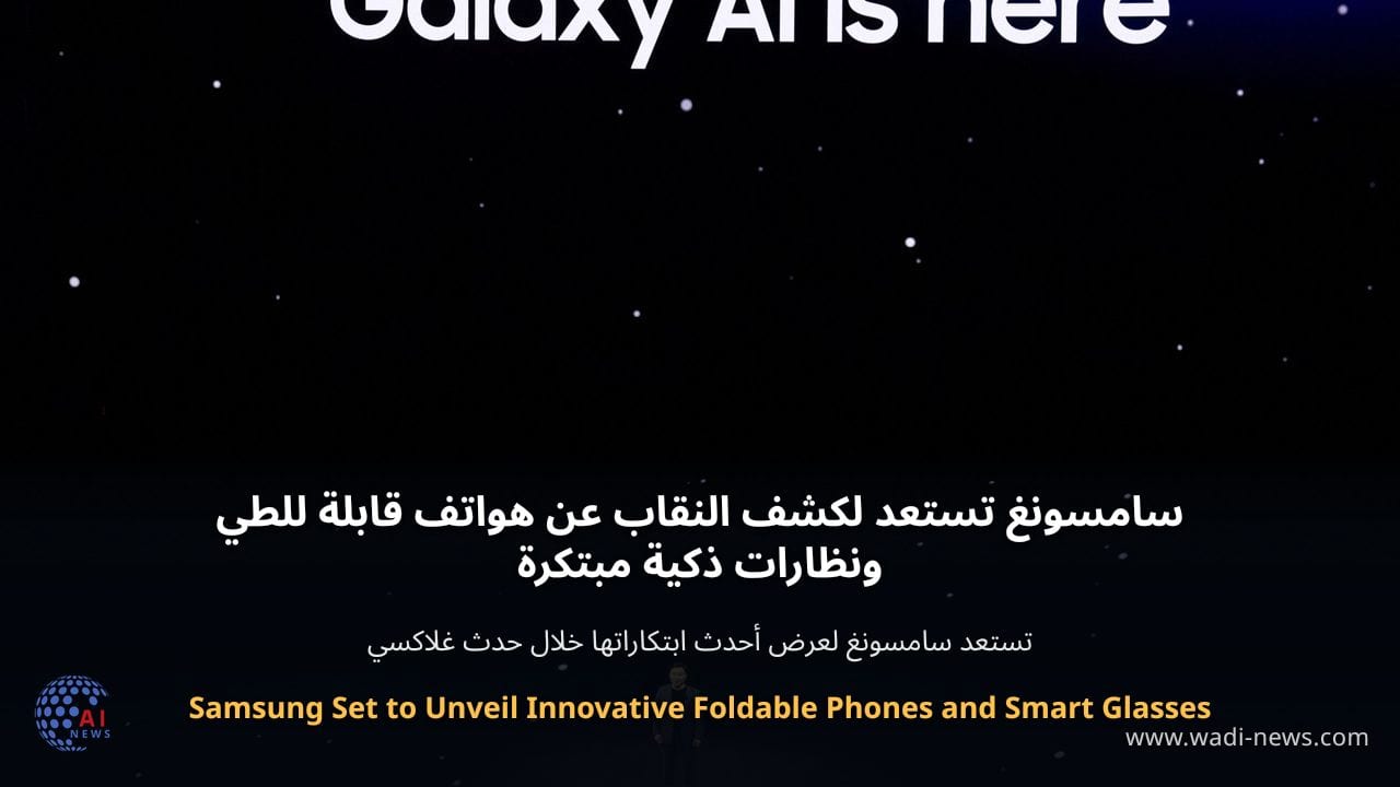 سامسونغ تستعد لكشف النقاب عن هواتف قابلة للطي ونظارات ذكية مبتكرة