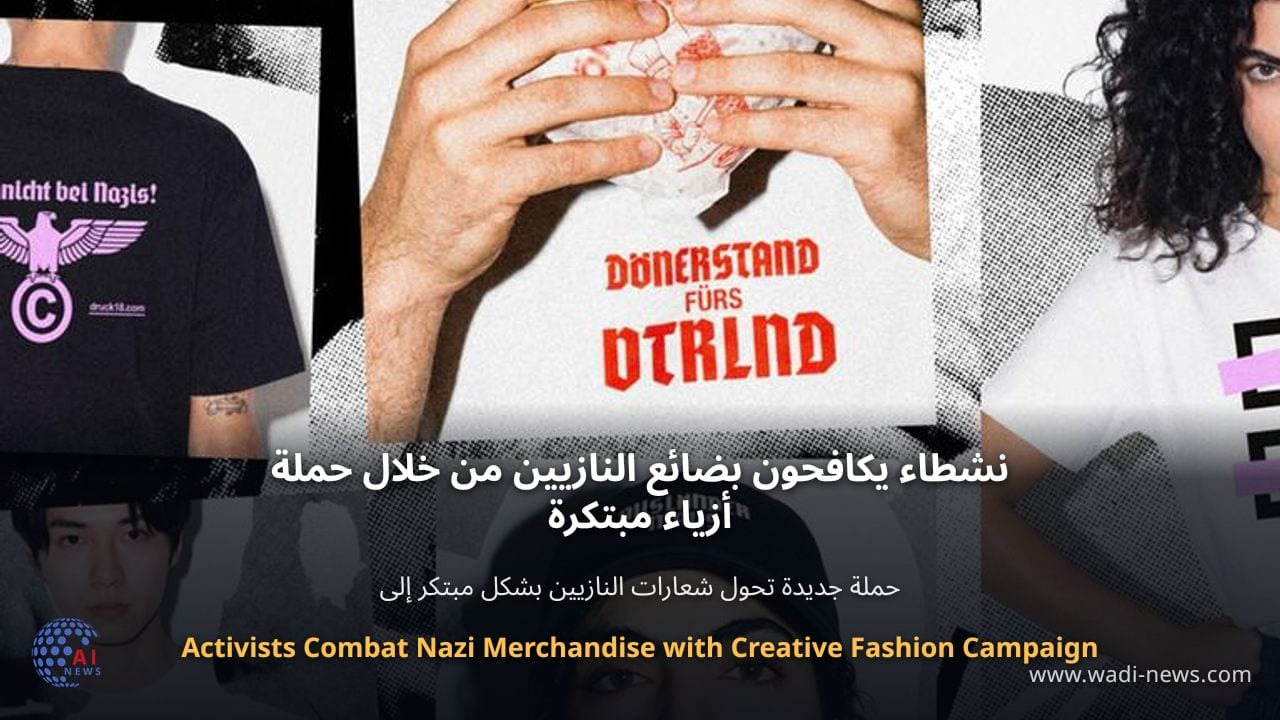 نشطاء يكافحون بضائع النازيين من خلال حملة أزياء مبتكرة