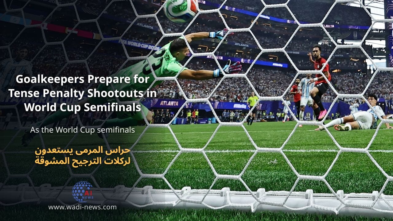 حراس المرمى يستعدون لركلات الترجيح المشوقة في نصف نهائي كأس العالم