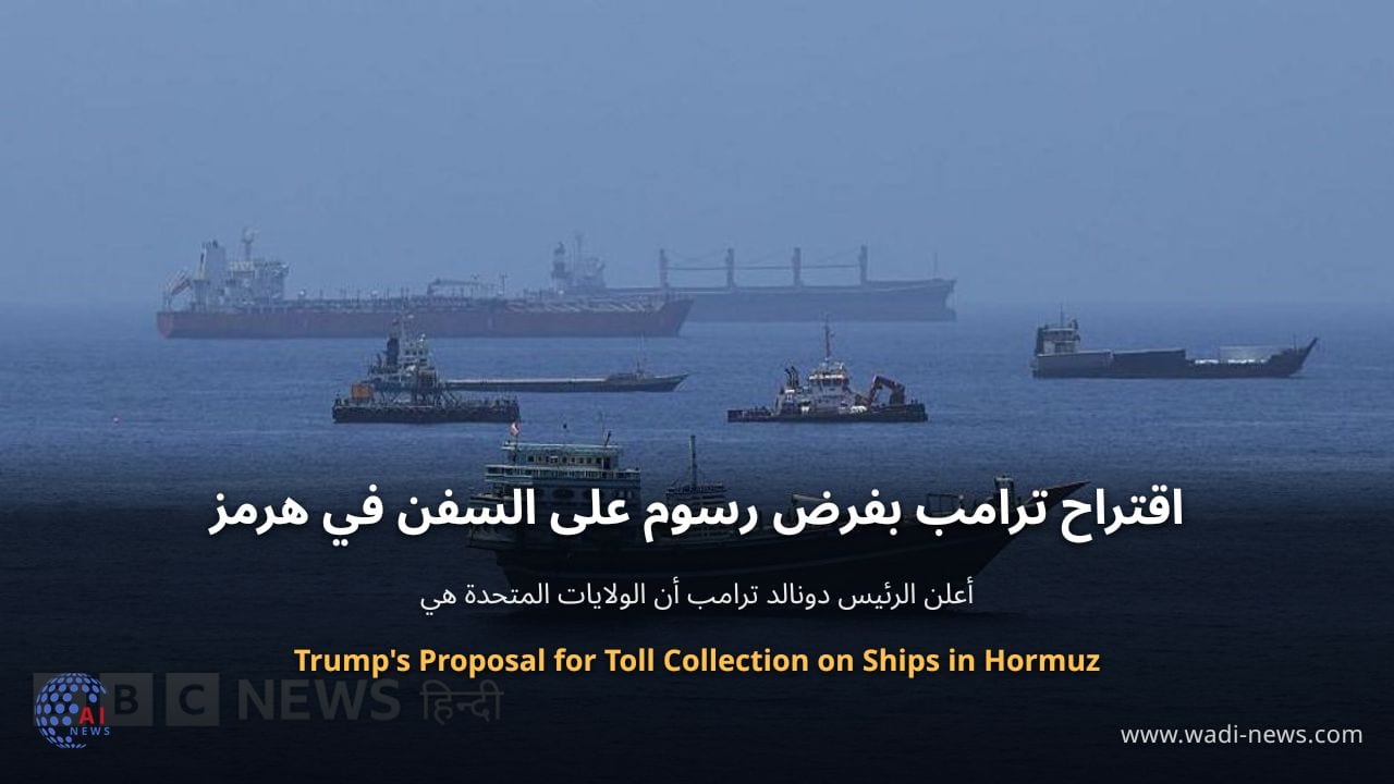 اقتراح ترامب بفرض رسوم على السفن في هرمز