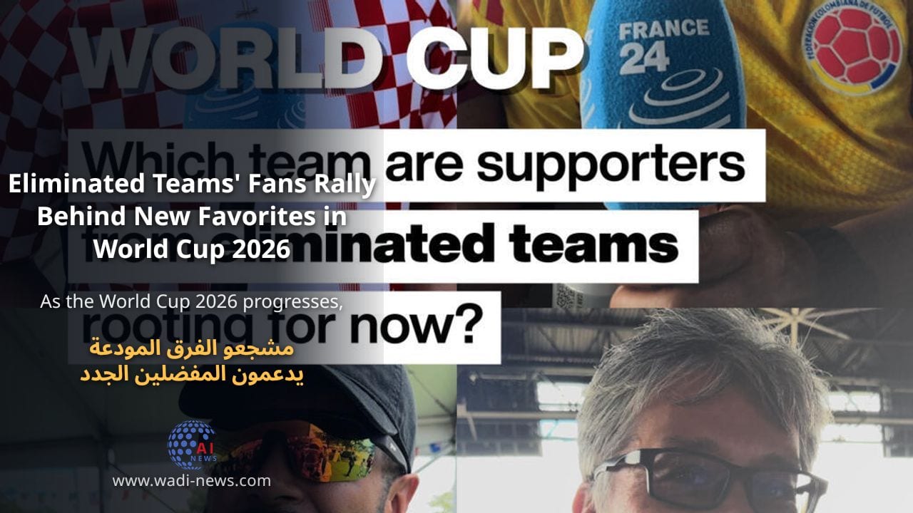 مشجعو الفرق المودعة يدعمون المفضلين الجدد في كأس العالم 2026