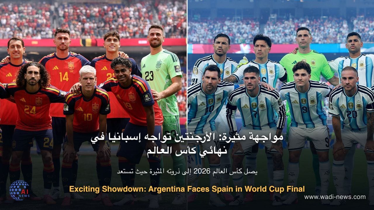 مواجهة مثيرة: الأرجنتين تواجه إسبانيا في نهائي كأس العالم