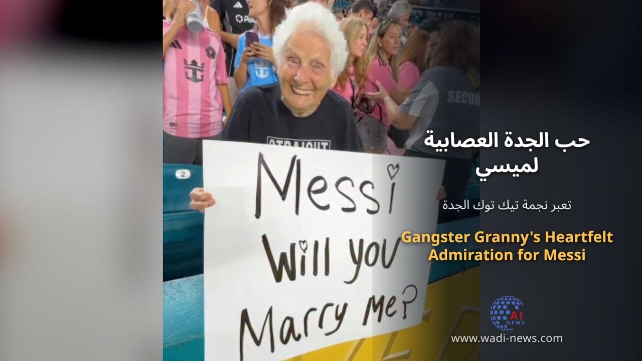 حب الجدة العصابية لميسي