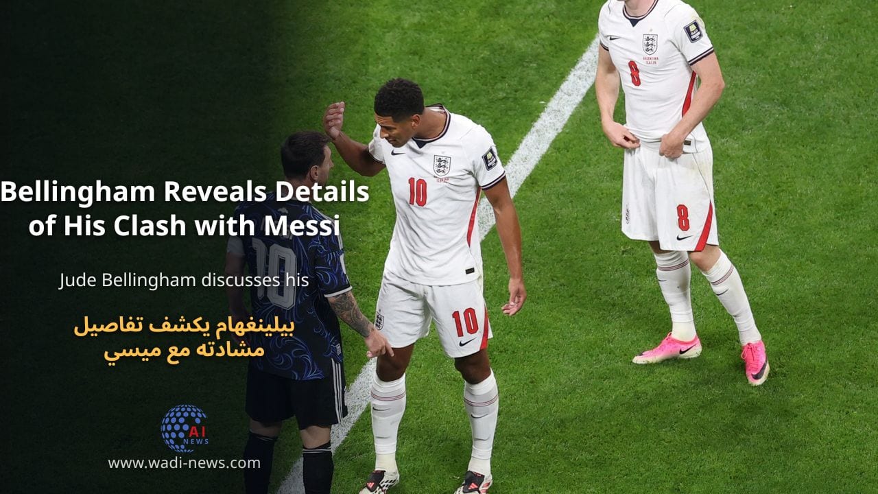 بيلينغهام يكشف تفاصيل مشادته مع ميسي