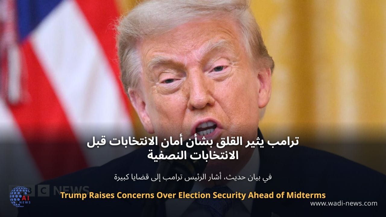ترامب يثير القلق بشأن أمان الانتخابات قبل الانتخابات النصفية