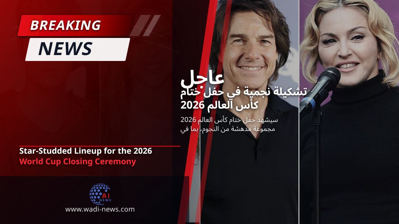 تشكيلة نجمية في حفل ختام كأس العالم 2026