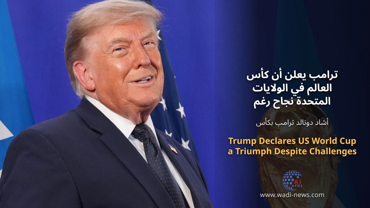 ترامب يعلن أن كأس العالم في الولايات المتحدة نجاح رغم التحديات