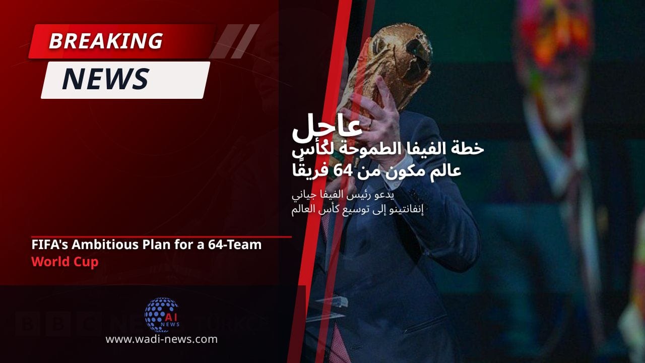 خطة الفيفا الطموحة لكأس عالم مكون من 64 فريقًا