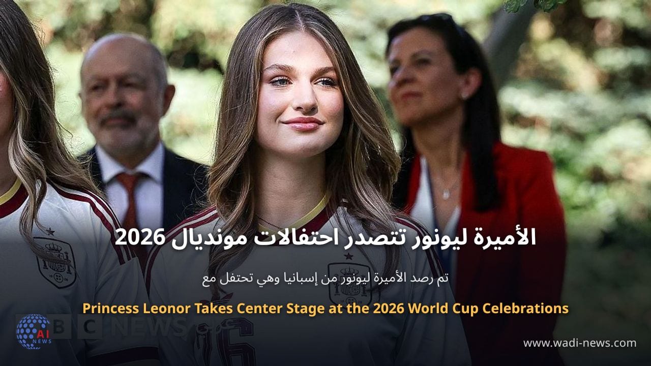 الأميرة ليونور تتصدر احتفالات مونديال 2026