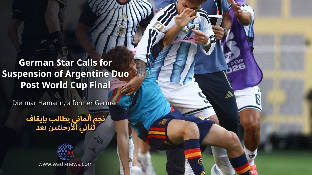 نجم ألماني يطالب بإيقاف ثنائي الأرجنتين بعد نهائي كأس العالم