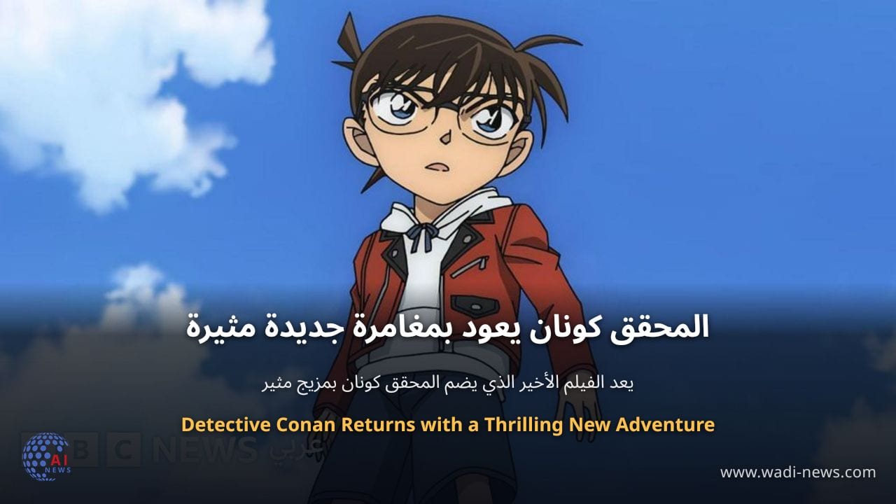 المحقق كونان يعود بمغامرة جديدة مثيرة