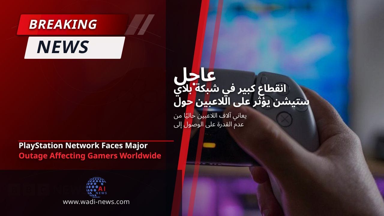 انقطاع كبير في شبكة بلاي ستيشن يؤثر على اللاعبين حول العالم