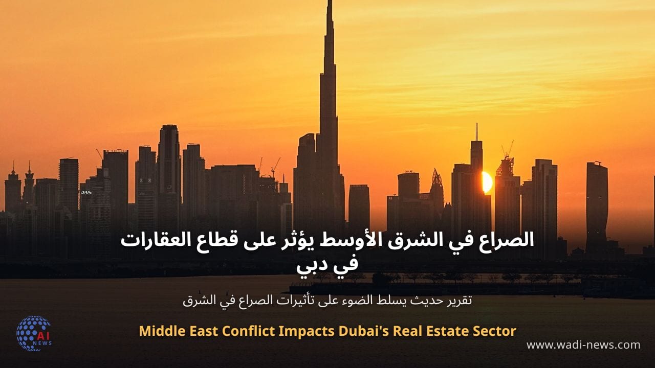 الصراع في الشرق الأوسط يؤثر على قطاع العقارات في دبي