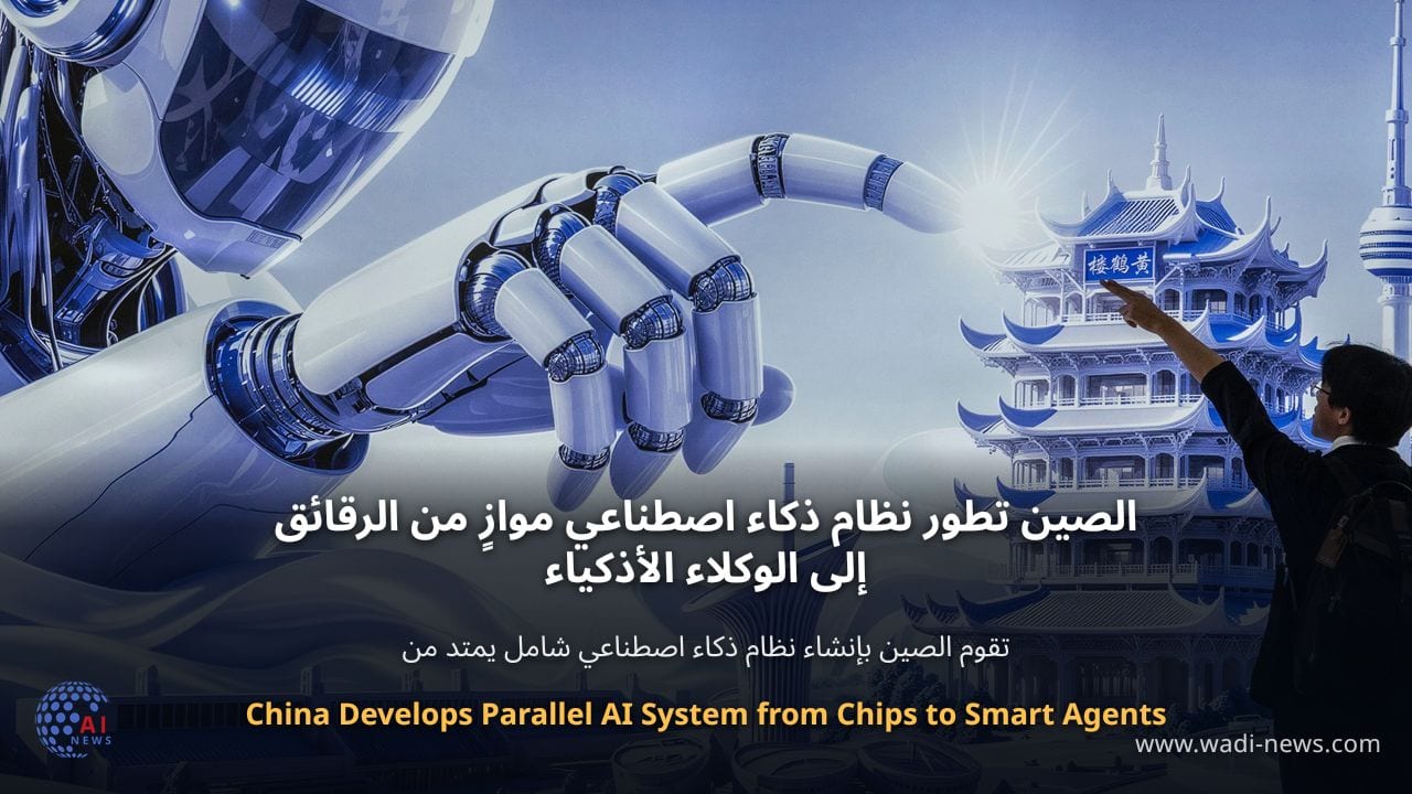 الصين تطور نظام ذكاء اصطناعي موازٍ من الرقائق إلى الوكلاء الأذكياء