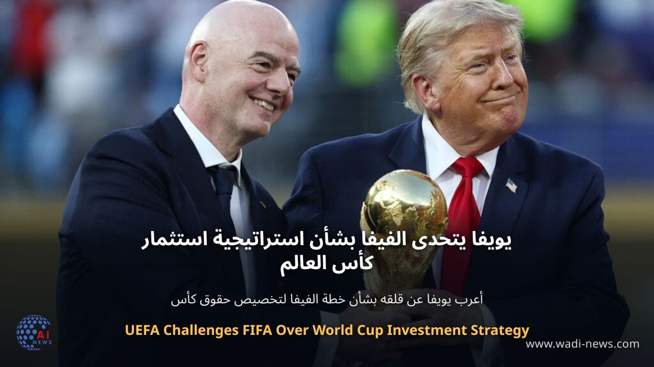 يويفا يتحدى الفيفا بشأن استراتيجية استثمار كأس العالم