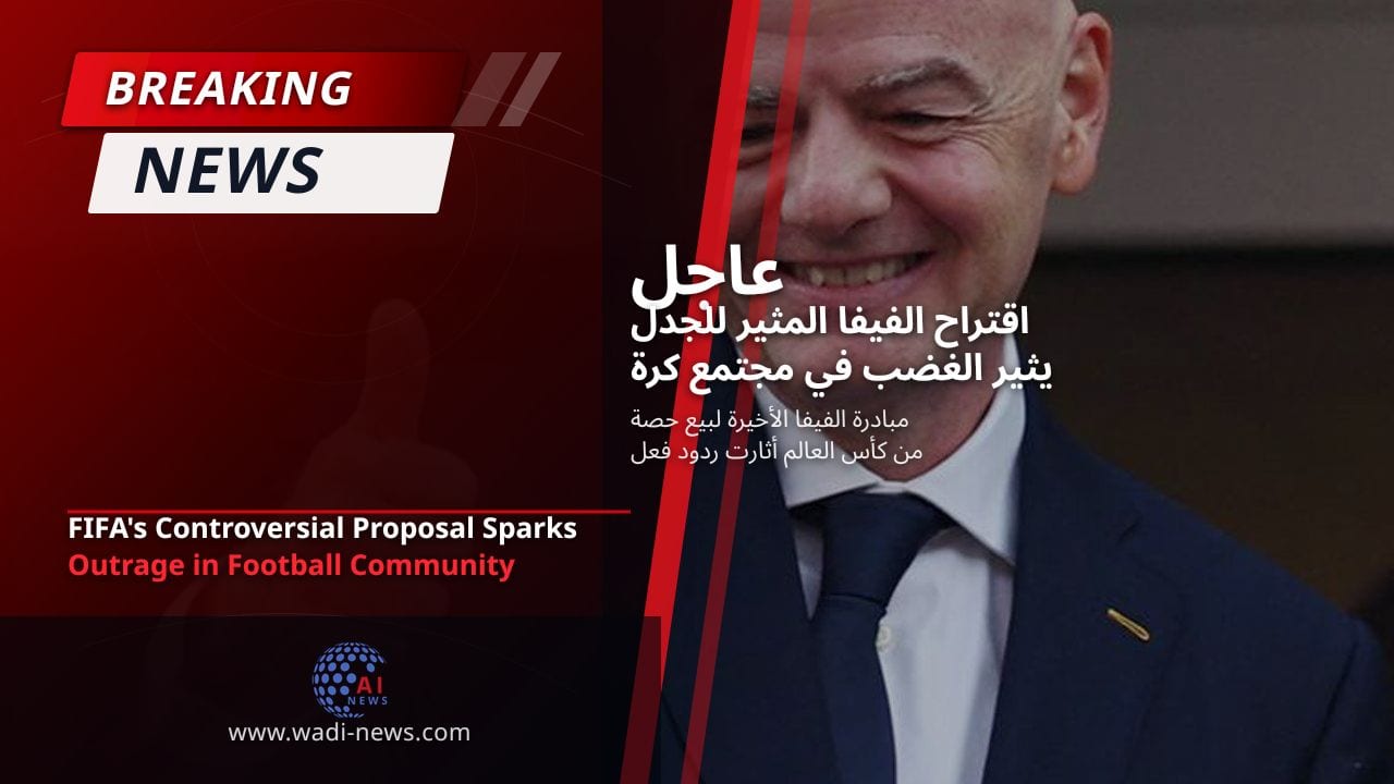 اقتراح الفيفا المثير للجدل يثير الغضب في مجتمع كرة القدم