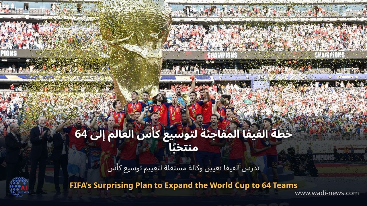 خطة الفيفا المفاجئة لتوسيع كأس العالم إلى 64 منتخبًا