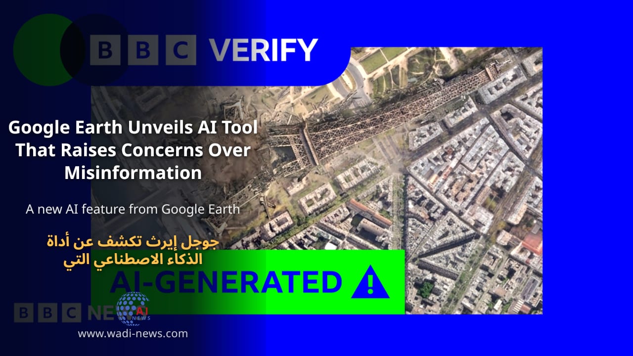 جوجل إيرث تكشف عن أداة الذكاء الاصطناعي التي تثير القلق بشأن المعلومات المضللة
