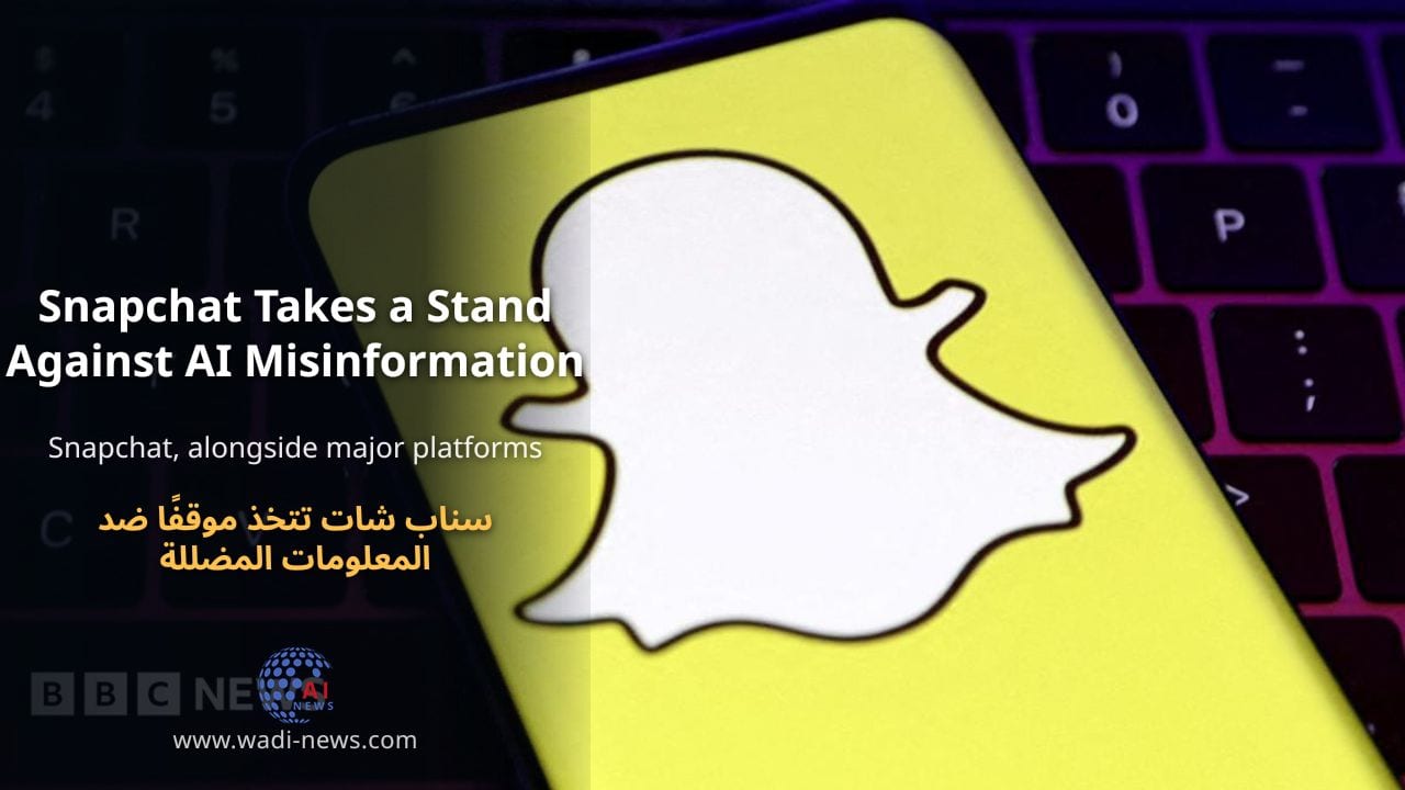 سناب شات تتخذ موقفًا ضد المعلومات المضللة الناتجة عن الذكاء الاصطناعي