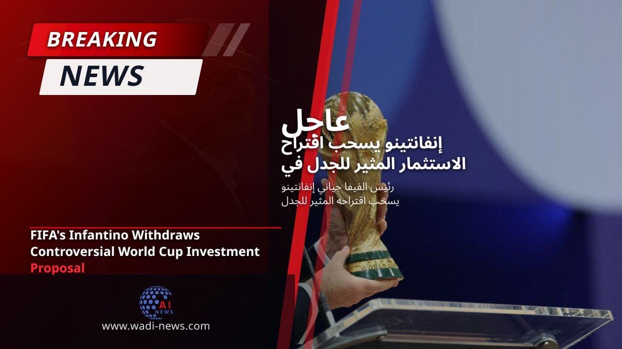 إنفانتينو يسحب اقتراح الاستثمار المثير للجدل في كأس العالم