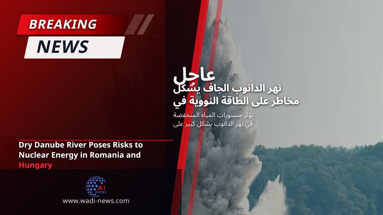 نهر الدانوب الجاف يشكل مخاطر على الطاقة النووية في رومانيا والمجر
