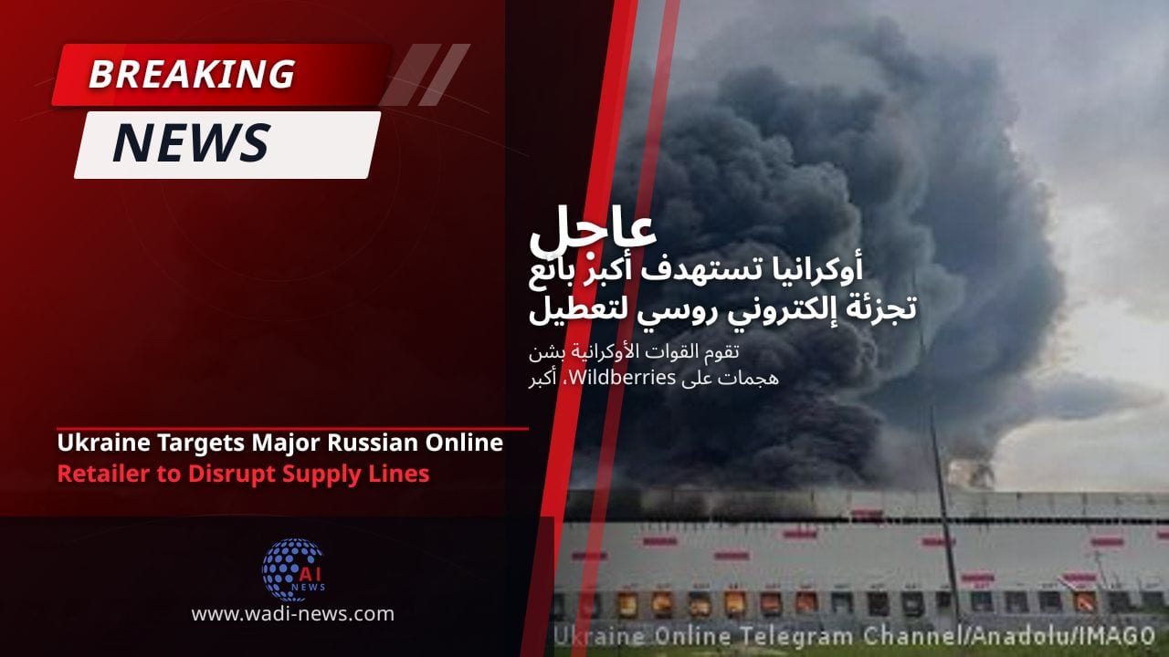أوكرانيا تستهدف أكبر بائع تجزئة إلكتروني روسي لتعطيل خطوط الإمداد