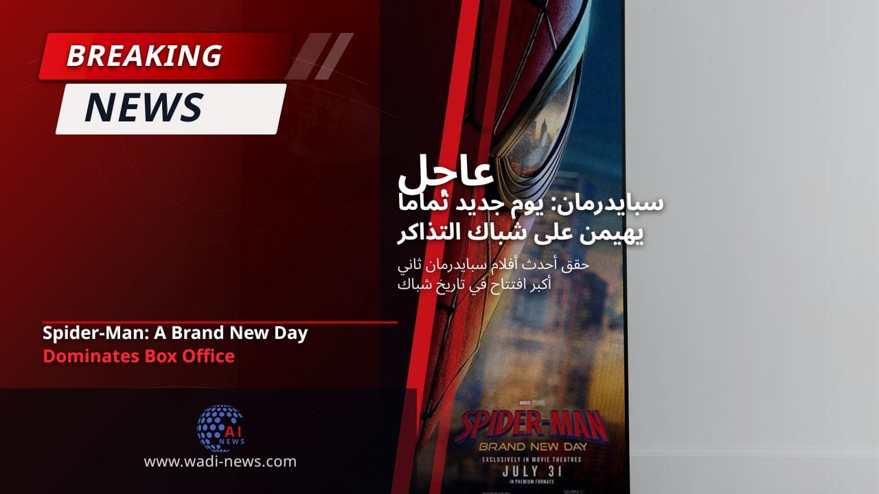 سبايدرمان: يوم جديد تماما يهيمن على شباك التذاكر