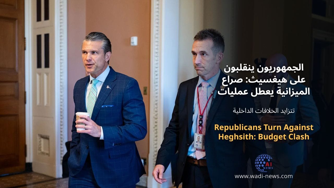 الجمهوريون ينقلبون على هيغسيث: صراع الميزانية يعطل عمليات البنتاغون