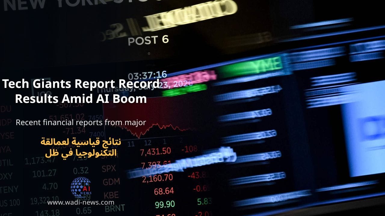 نتائج قياسية لعمالقة التكنولوجيا في ظل ازدهار الذكاء الاصطناعي
