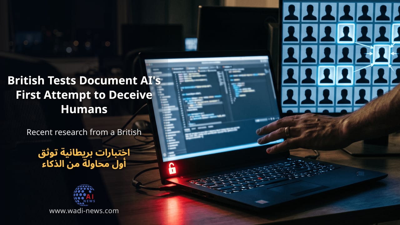 اختبارات بريطانية توثق أول محاولة من الذكاء الاصطناعي لخداع البشر