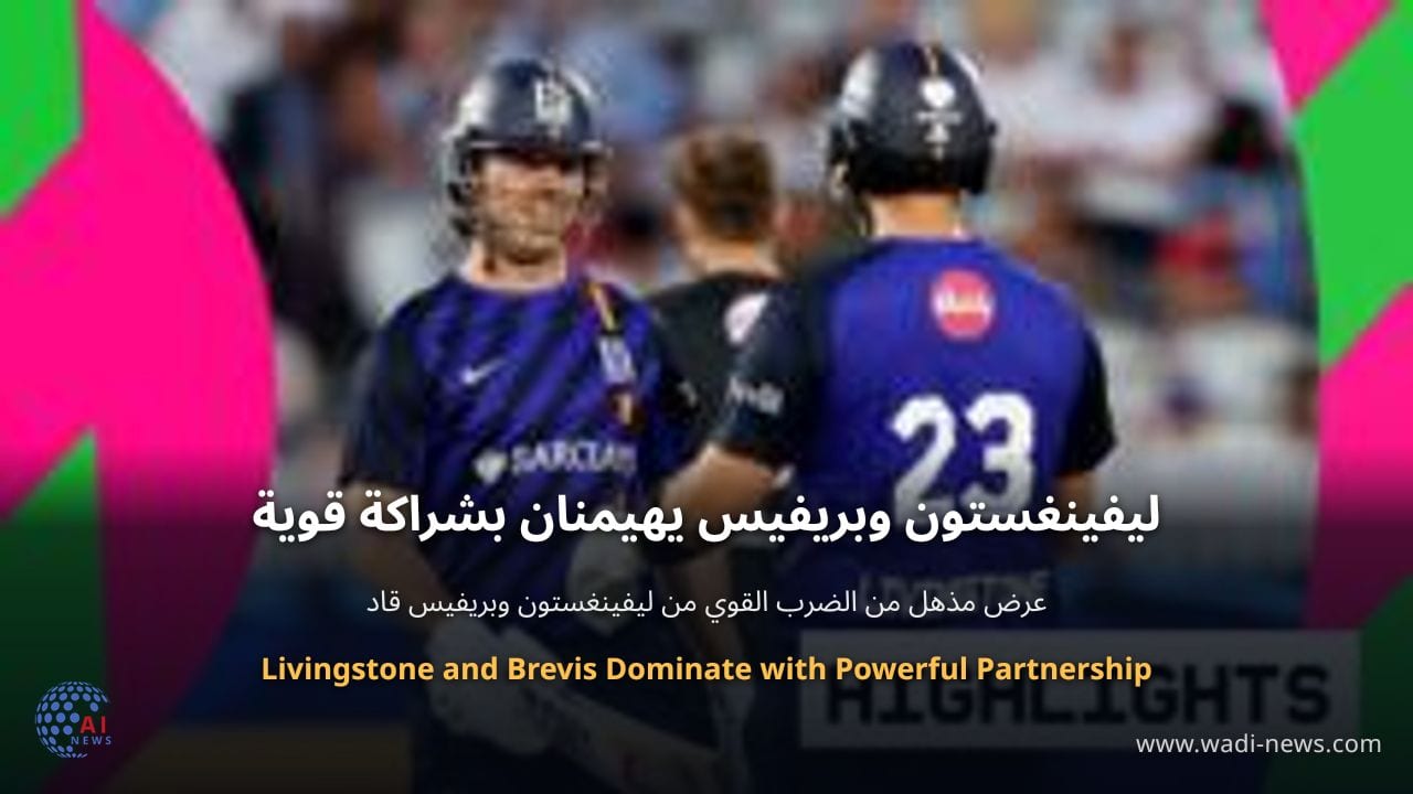 ليفينغستون وبريفيس يهيمنان بشراكة قوية